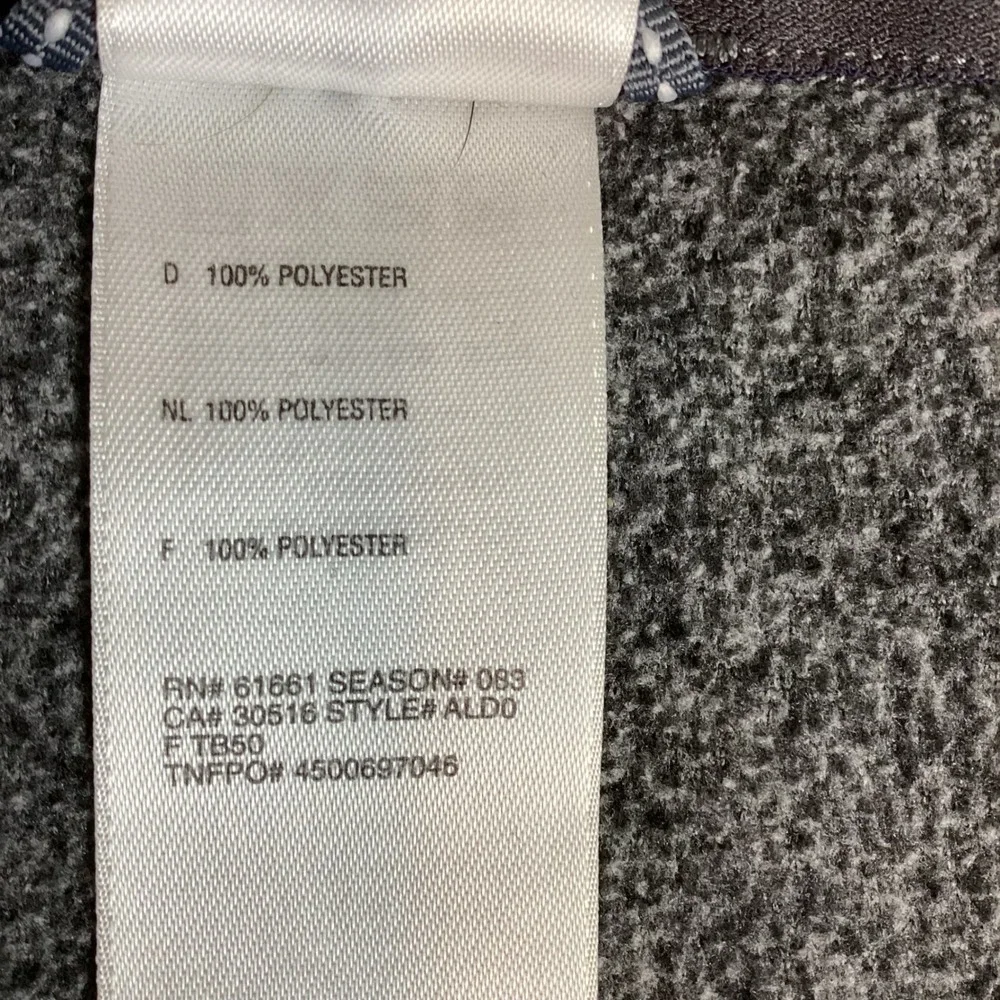 The North Face Mens TKA 100 Glacier 1/4 Zip Fleece Pullover Grey XXL ALD0 TB50
